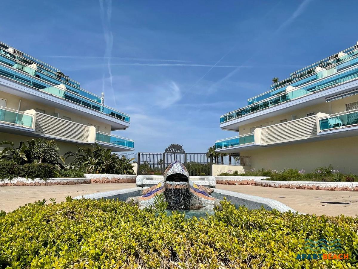 Apartbeach Los Juncos Residencial Piscinas Y Petanca La Pineda Exteriör bild