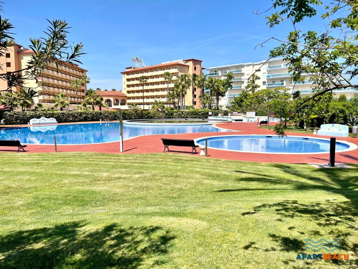 Apartbeach Los Juncos Residencial Piscinas Y Petanca La Pineda Exteriör bild