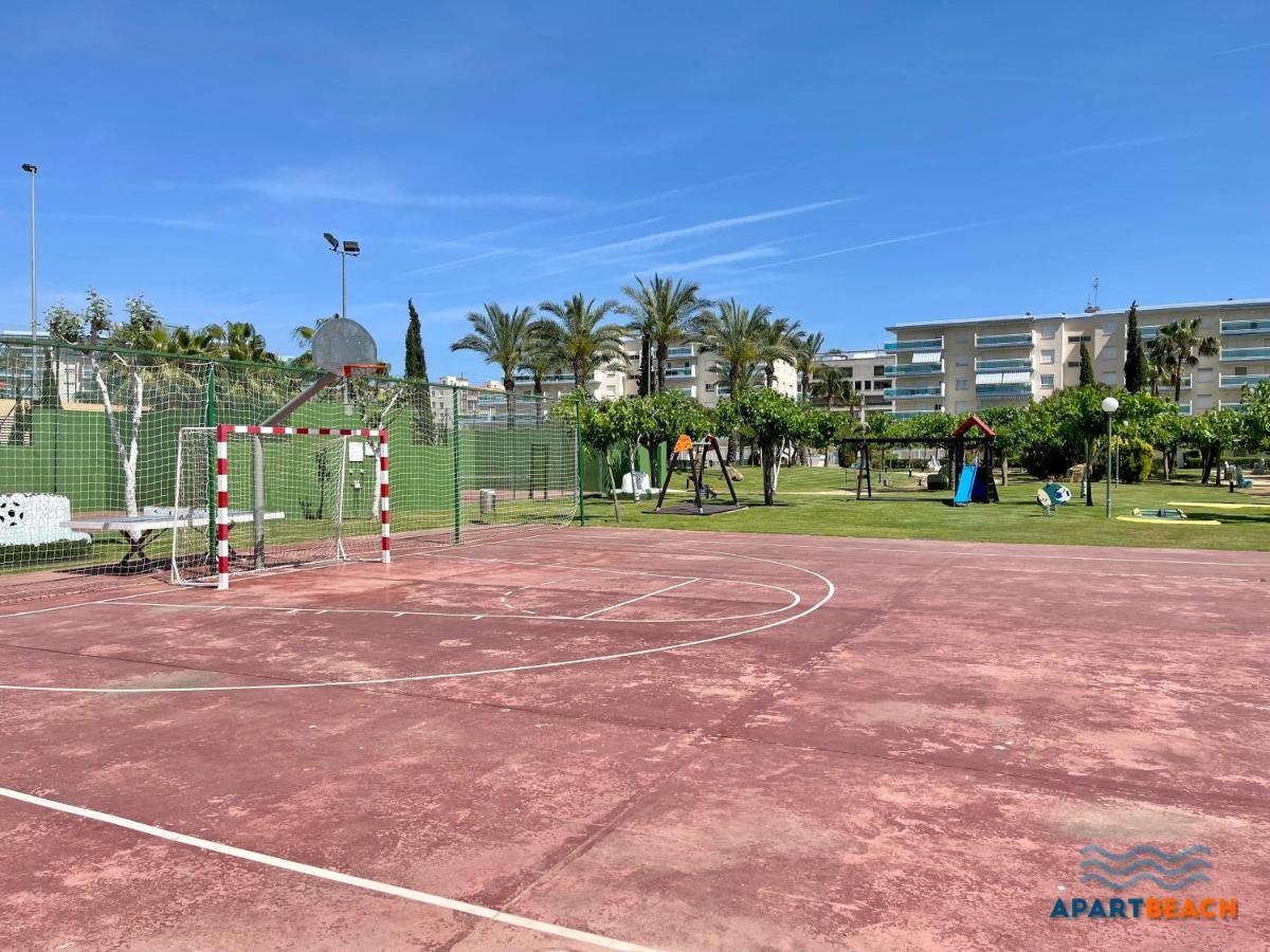Apartbeach Los Juncos Residencial Piscinas Y Petanca La Pineda Exteriör bild
