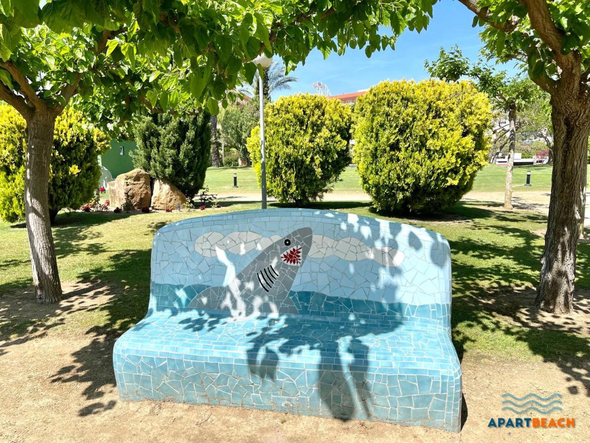 Apartbeach Los Juncos Residencial Piscinas Y Petanca La Pineda Exteriör bild