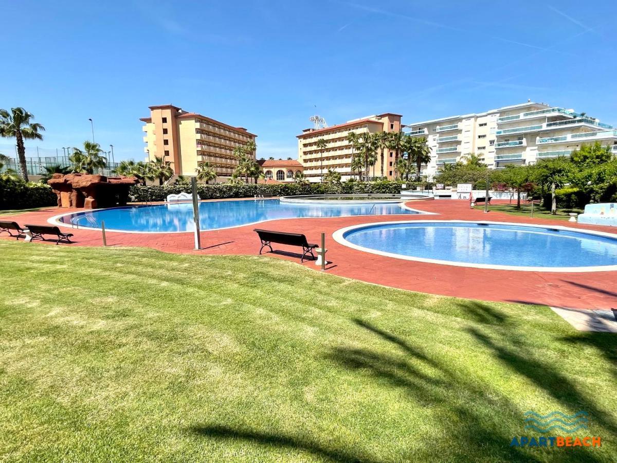 Apartbeach Los Juncos Residencial Piscinas Y Petanca La Pineda Exteriör bild