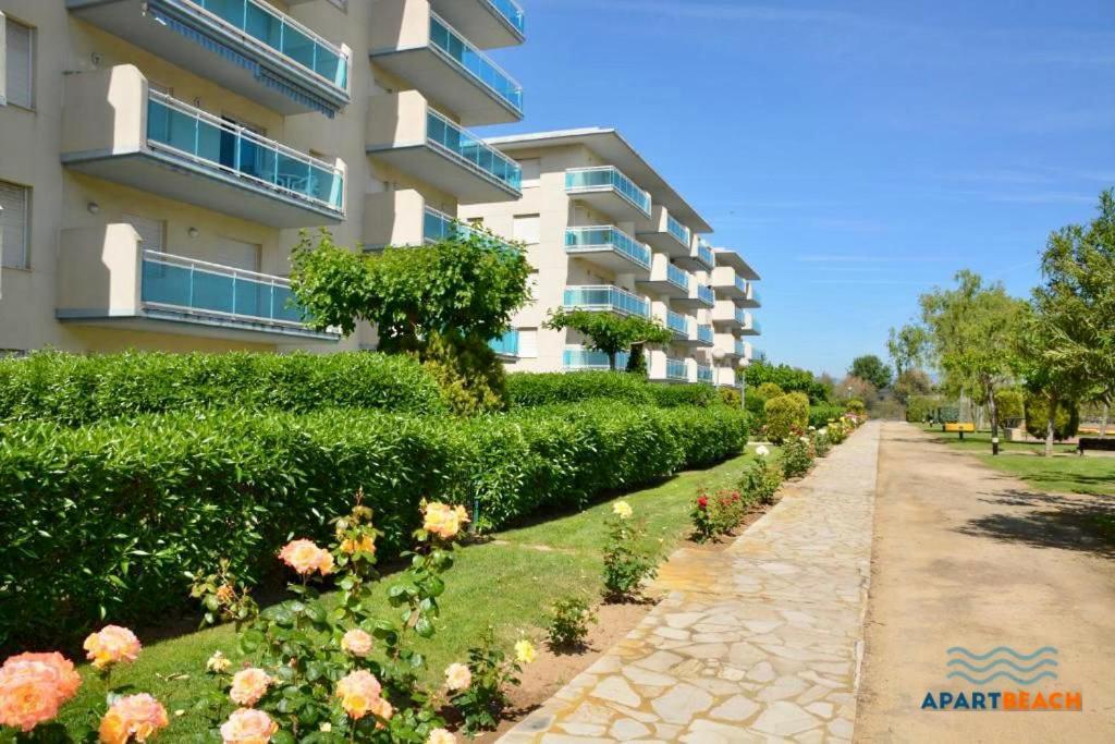 Apartbeach Los Juncos Residencial Piscinas Y Petanca La Pineda Exteriör bild