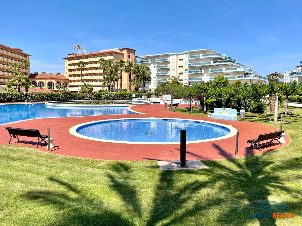 Apartbeach Los Juncos Residencial Piscinas Y Petanca La Pineda Exteriör bild