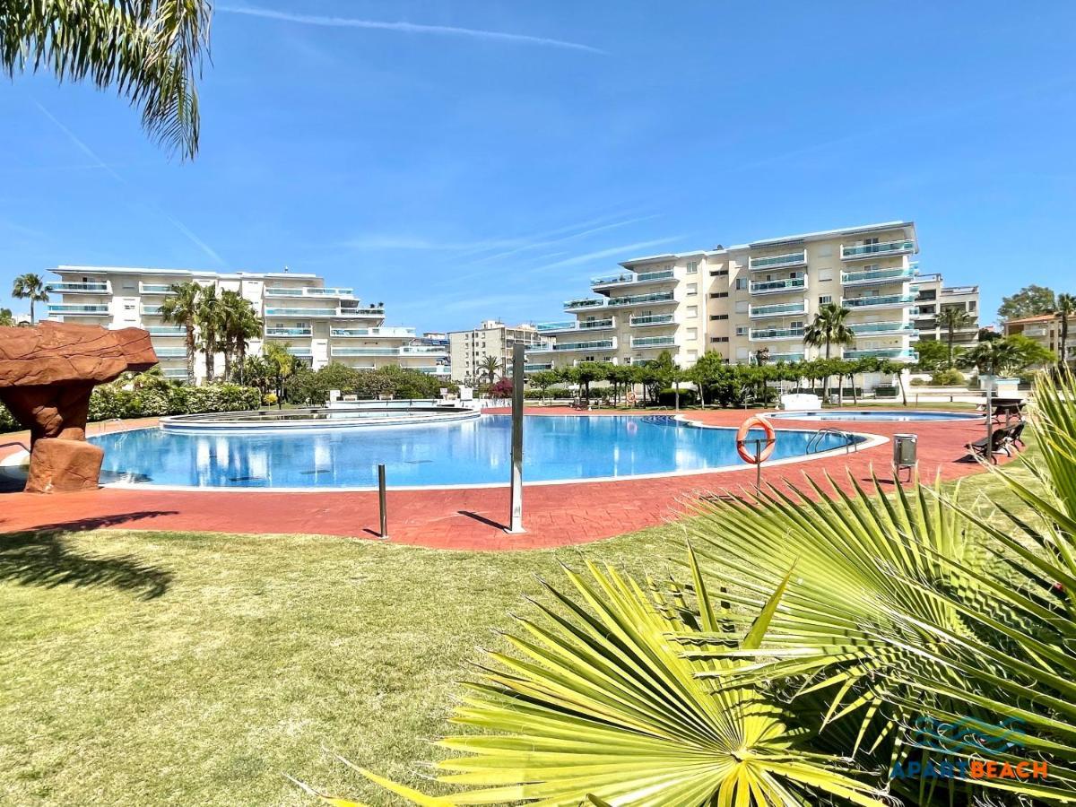Apartbeach Los Juncos Residencial Piscinas Y Petanca La Pineda Exteriör bild