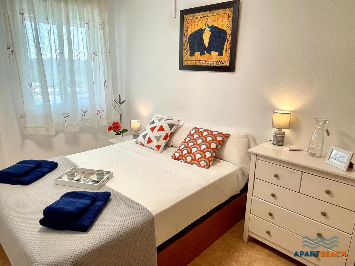 Apartbeach Los Juncos Residencial Piscinas Y Petanca La Pineda Exteriör bild