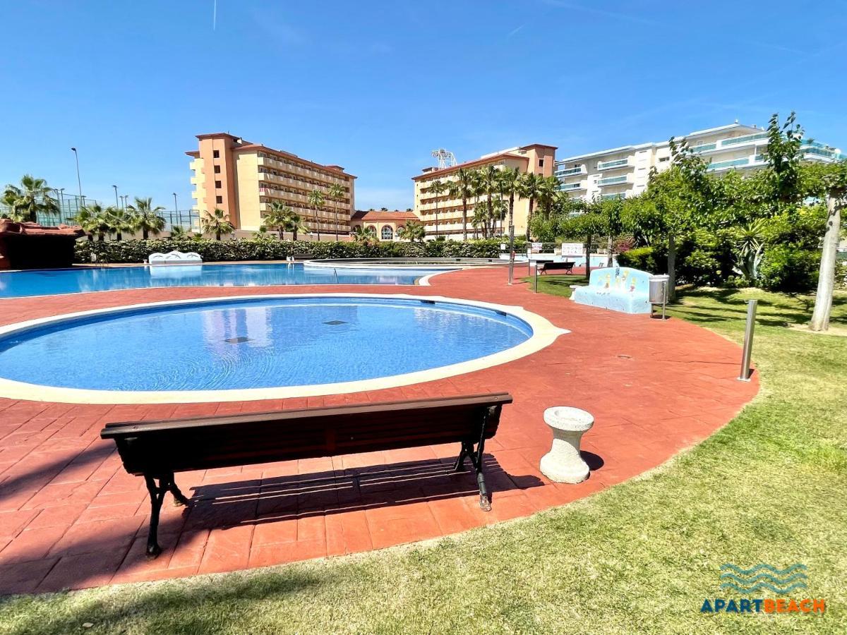 Apartbeach Los Juncos Residencial Piscinas Y Petanca La Pineda Exteriör bild