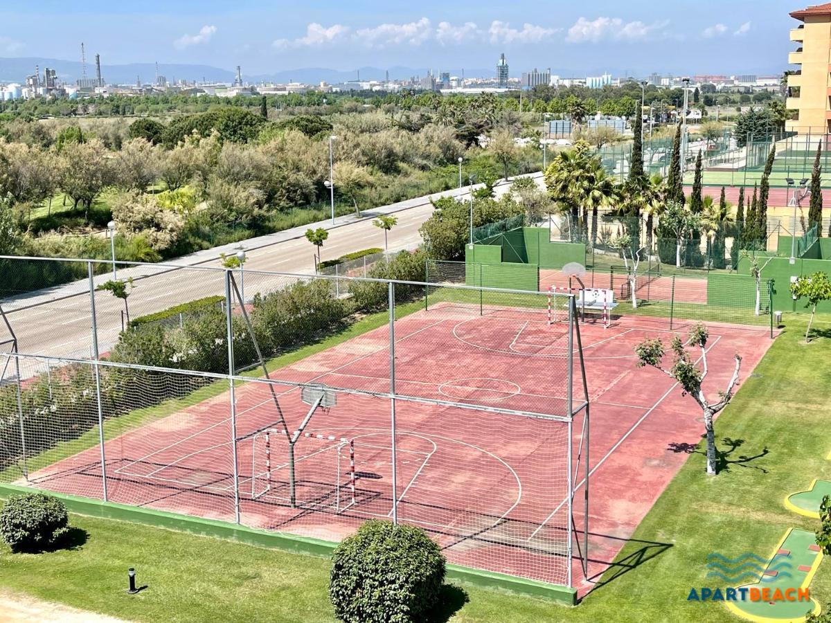 Apartbeach Los Juncos Residencial Piscinas Y Petanca La Pineda Exteriör bild