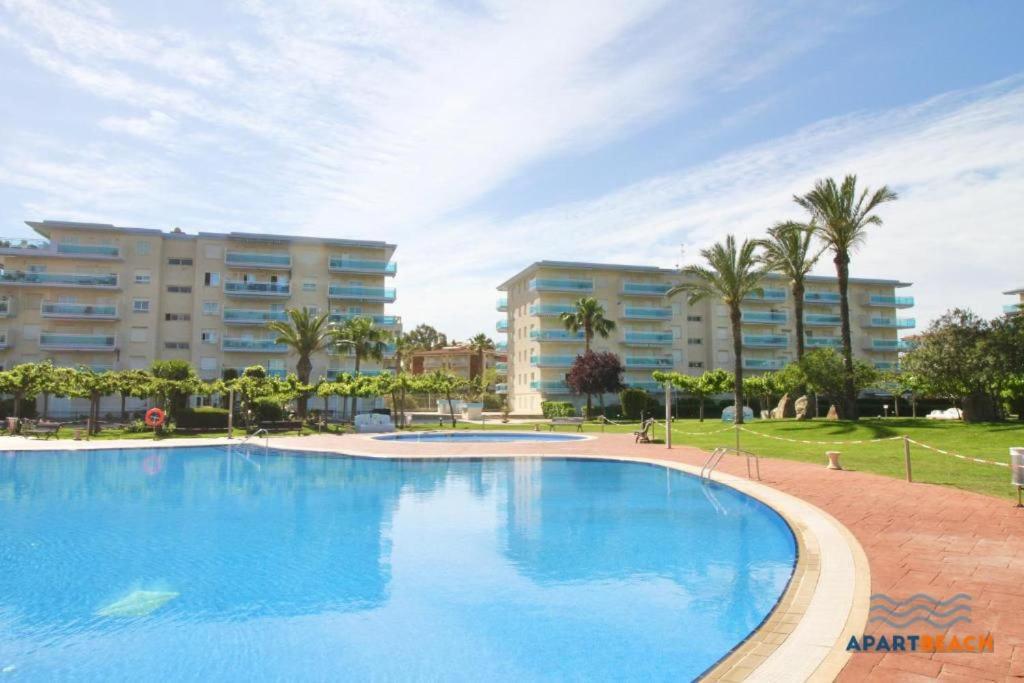 Apartbeach Los Juncos Residencial Piscinas Y Petanca La Pineda Exteriör bild
