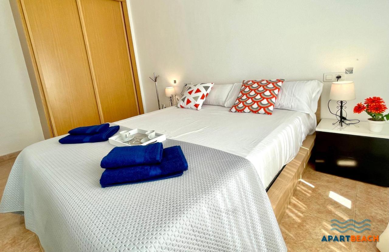 Apartbeach Los Juncos Residencial Piscinas Y Petanca La Pineda Exteriör bild