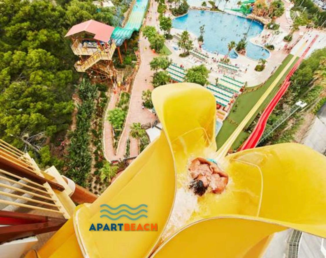 Apartbeach Los Juncos Residencial Piscinas Y Petanca La Pineda Exteriör bild