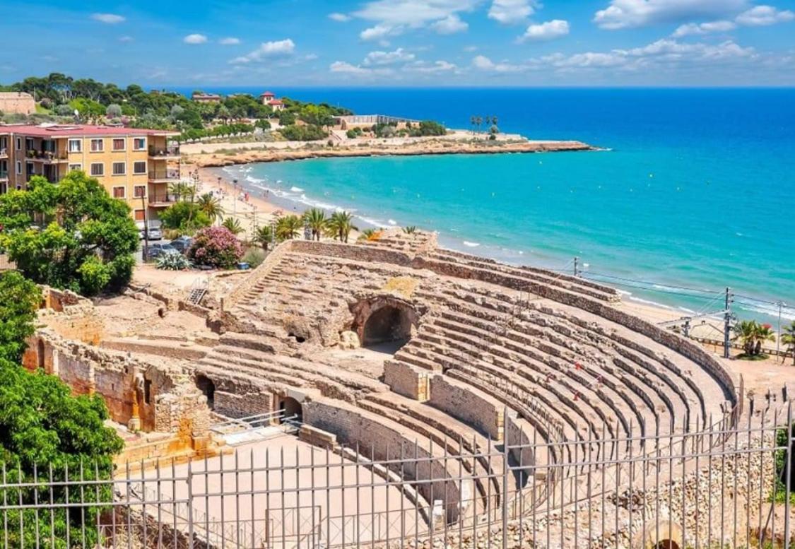 Apartbeach Los Juncos Residencial Piscinas Y Petanca La Pineda Exteriör bild